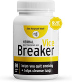 Vice Breaker: Quit Smoking for The Last Time. Stop Smoking Within 30 Days. Clean Your Lungs, Eliminate Cravings, Regain Your Health & Detox. 100% Natural & Herbal Without ANY Nicotine or Side Effects.